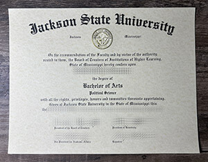 Replica Jackson State University degree