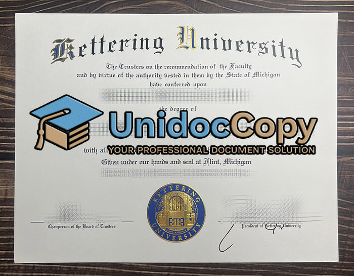 Kettering University degree