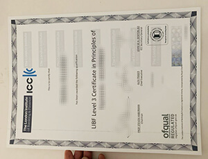 LIBF Level 3 Certificates