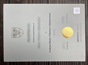 Replica Leeds Beckett University diploma online