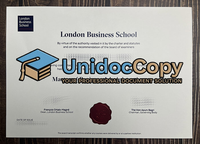 London Business School degree