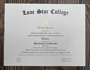 Purchase Lone Star College diploma online