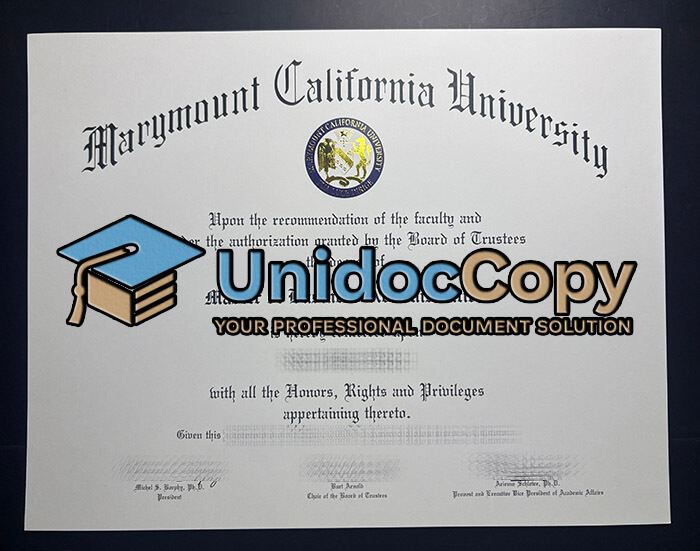 Marymount California University degree