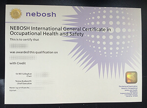 Get a Nebosh diploma online