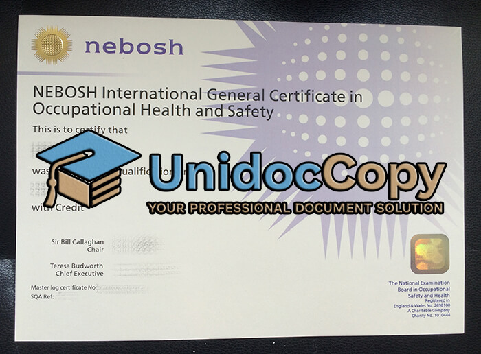 Nebosh diploma