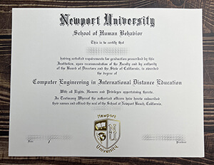Replica Newport University degree