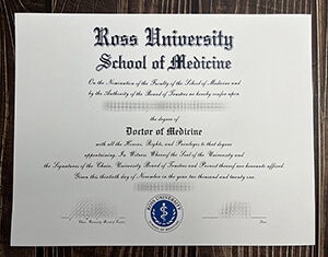 Ross University School of Medicine degree