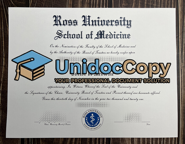 Ross University School of Medicine degree