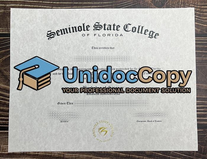 Seminole State College of Florida degree