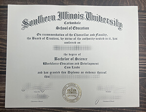 Southern Illinois University certificate