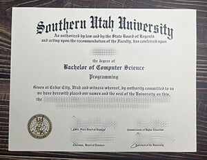 Purchase Southern Utah University diploma online