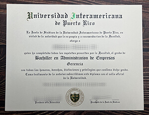 Universidad Interamericana de Puerto Rico degree