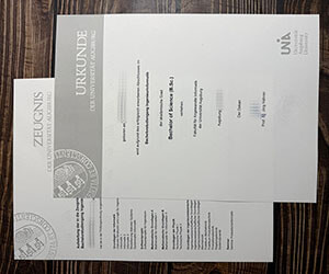 Universität Augsburg Urkunde