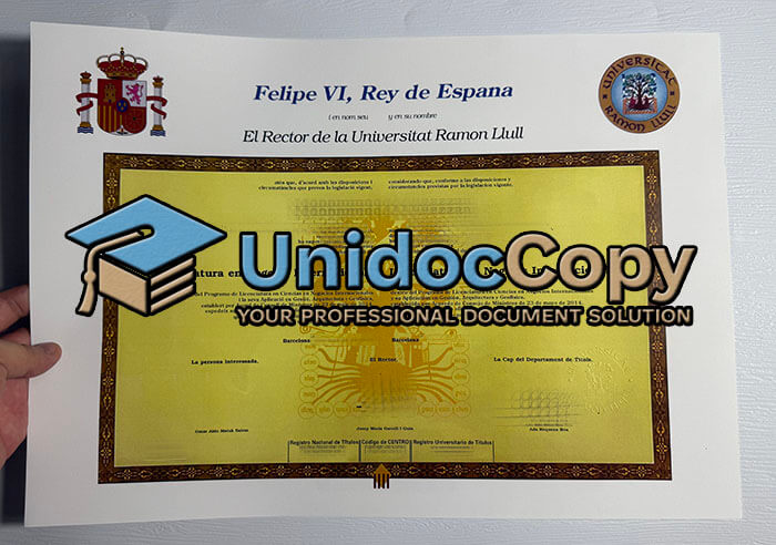 Universitat Ramon Llull degree