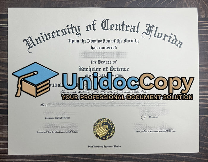 University of Central Florida degree