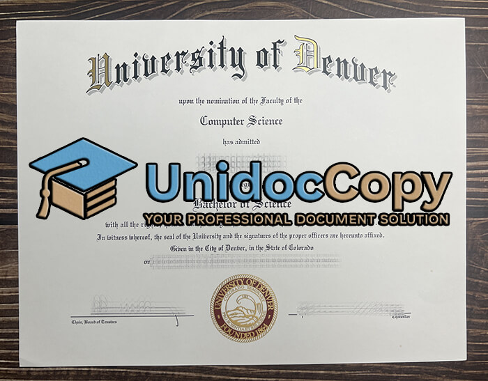 University of Denver degree