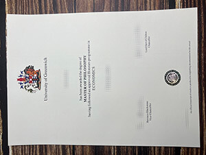 University of Greenwich diploma