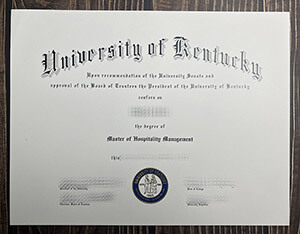 Obtain University of Kentucky diploma online