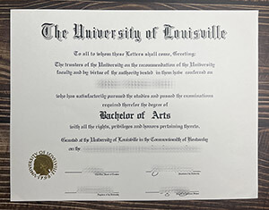 Get University of Louisville diploma online
