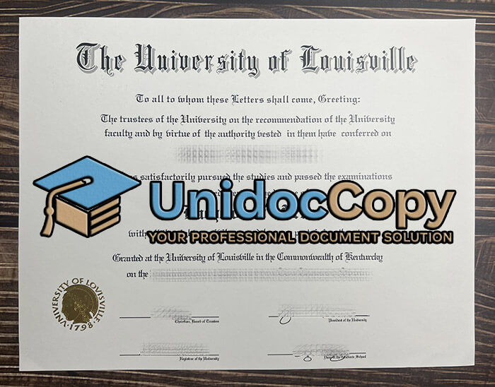 University of Louisville degree