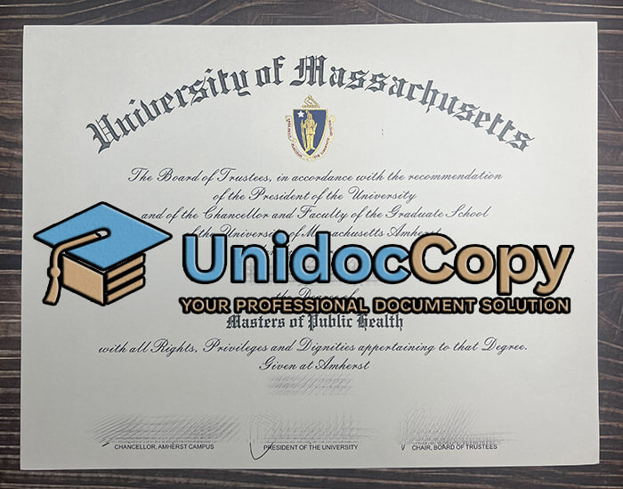 University of Massachusetts degree