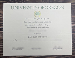 Obtain University of Oregon diploma online