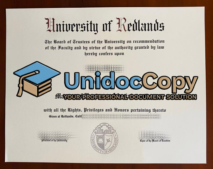 University of Redlands degree
