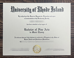 University of Rhode Island degree