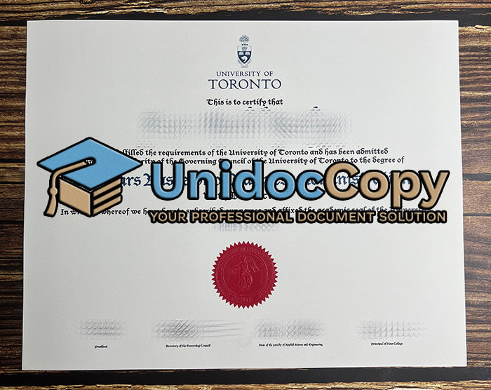 University of Toronto degree
