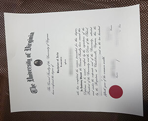 University of Virginia diploma