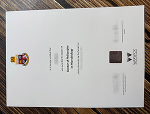 Obtain University of Warwick diploma online