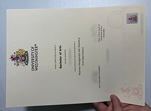 Get University of Westminster diploma