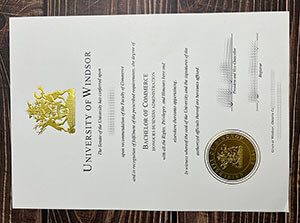 University of Windsor certificate