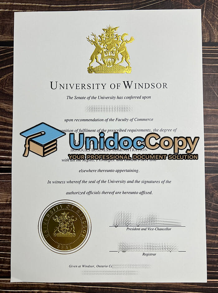 University of Windsor degree