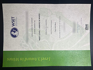 WSET Level 3 diploma