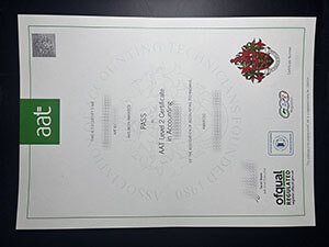 AAT Level 2 certificate