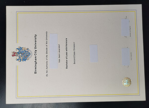 Birmingham City University degree