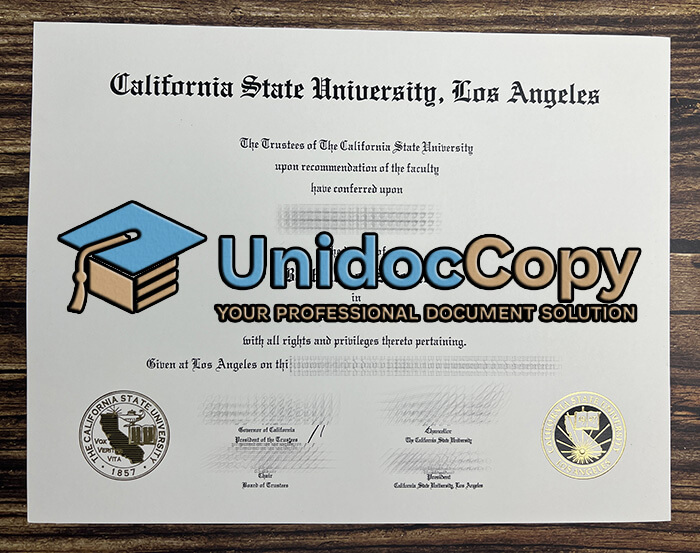 Cal State LA degree