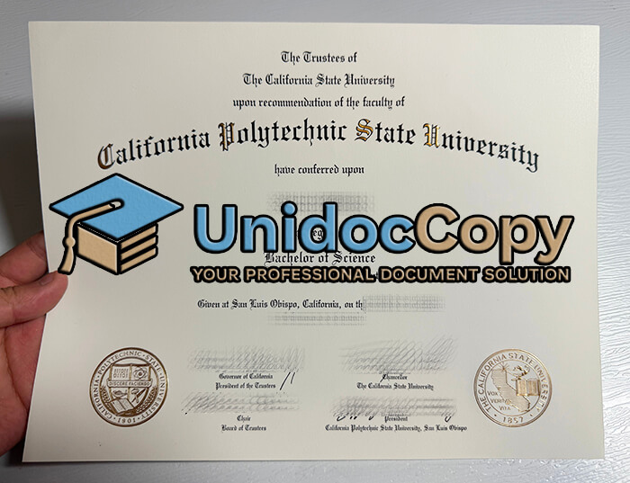 California Polytechnic State University degree