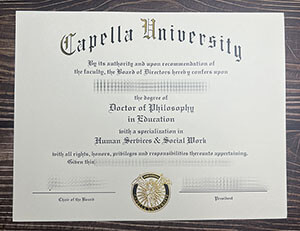Capella University degree