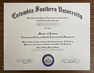 Columbia Southern University degree