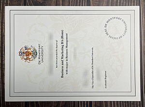 De Montfort University degree