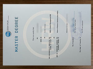 Hochschule Ruhr West degree