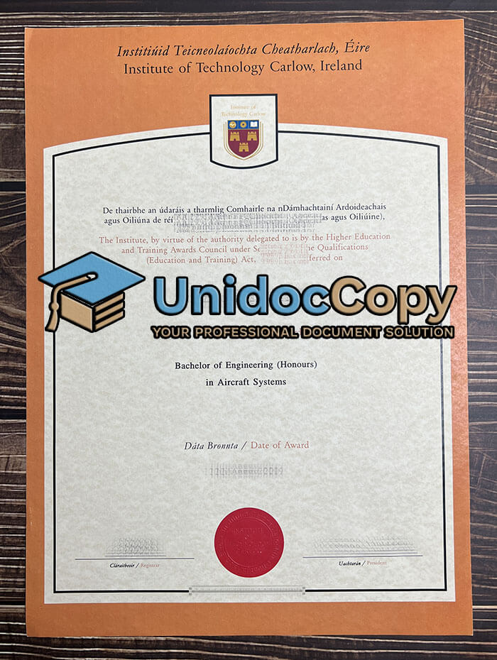 Institute of Technology Carlow diploma