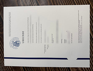 Otto Friedrich-Universität Bamberg diploma