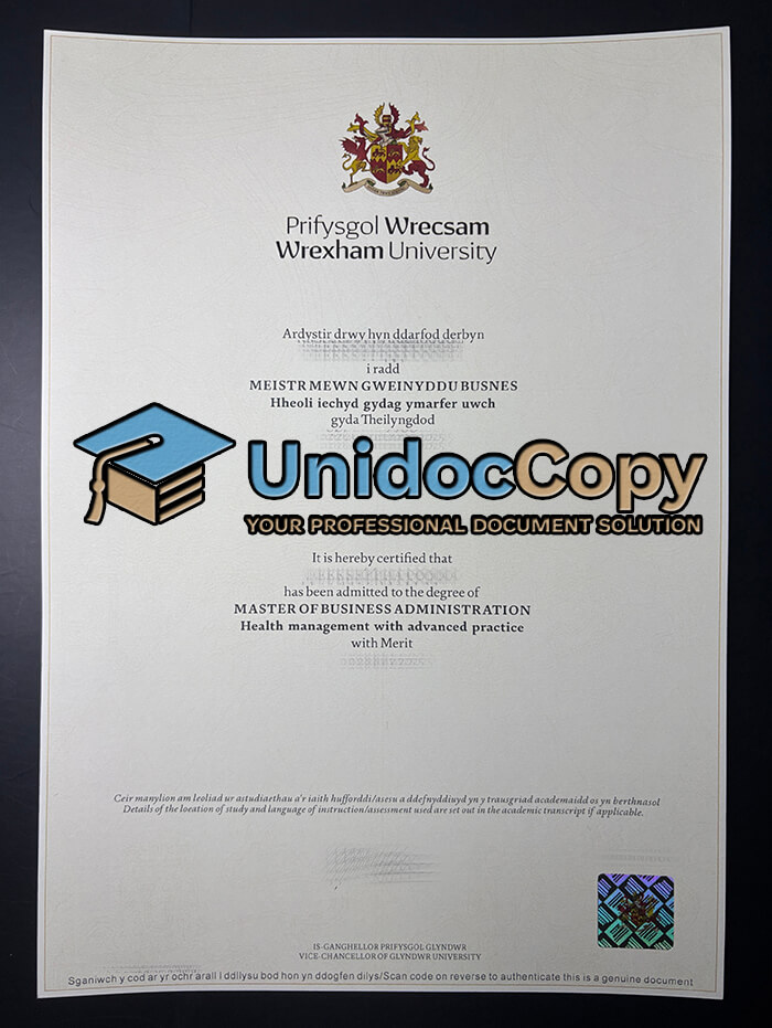 Prifysgol Wrecsam Wrexham University degree