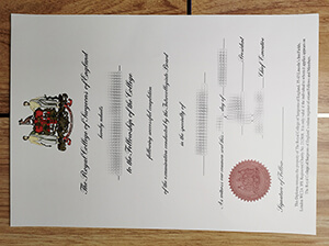Royal College of Surgeons of England diploma