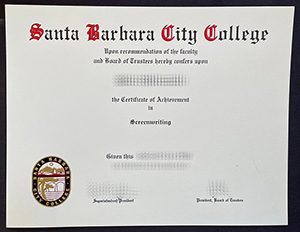 Santa Barbara City College degree