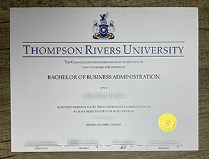 Thompson Rivers University degree