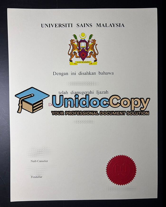Universiti Sains Malaysia degree